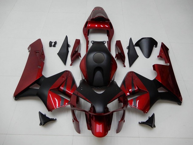 Carrosserie Moto Honda CBR 600 RR 03-04 - Rouge Noir Carrosserie Moto Honda CBR 600 RR 03-04 - Rouge Noir