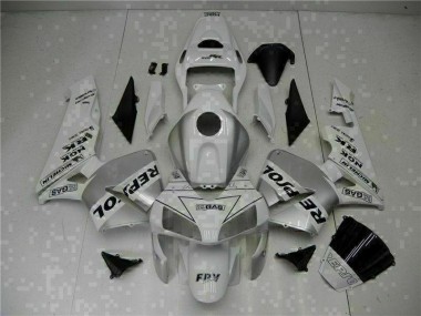 Carénages Moto Honda CBR 600 RR 03-04 - Blanc Repsol Bon Marché