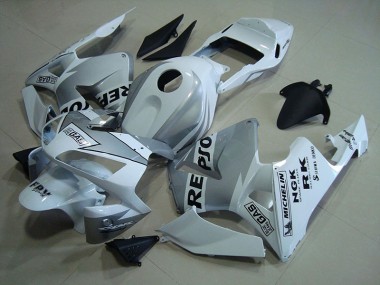 Carénage Moto Honda CBR 600 RR 03-04 - Repsol Blanc Argent Bon Marché