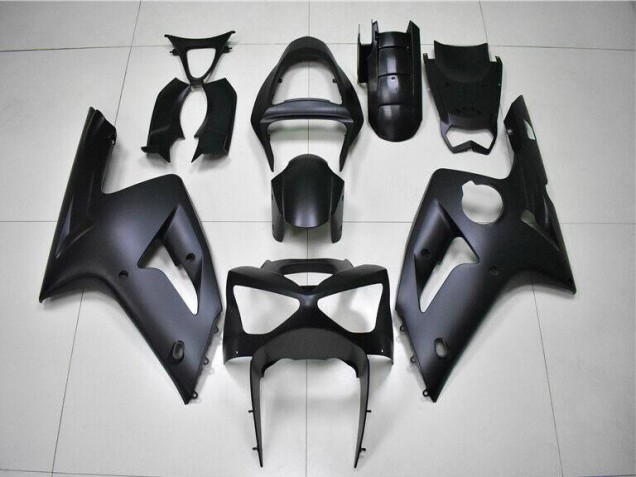 Carénage Moto Kawasaki ZX6R 03-04 - Noir Mat Carénage Moto Kawasaki ZX6R 03-04 - Noir Mat