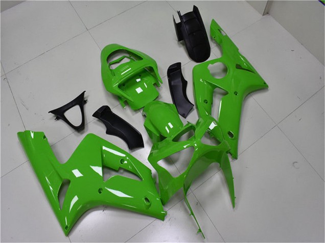 Carénages Moto Kawasaki ZX6R 03-04 - Vert Carénages Moto Kawasaki ZX6R 03-04 - Vert