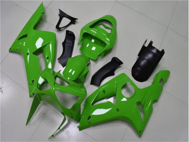 Carénages Moto Kawasaki ZX6R 03-04 - Vert Carénages Moto Kawasaki ZX6R 03-04 - Vert
