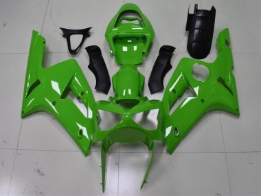 Carénages Moto Kawasaki ZX6R 03-04 - Vert Bon Marché