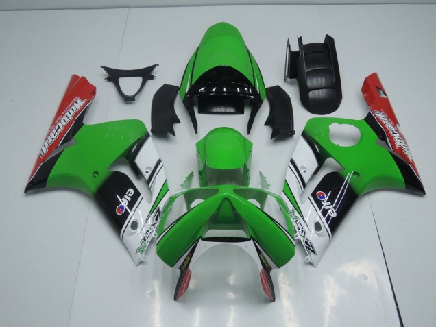 Carénage Moto Kawasaki ZX6R 03-04 - Vert Motocard Carénage Moto Kawasaki ZX6R 03-04 - Vert Motocard