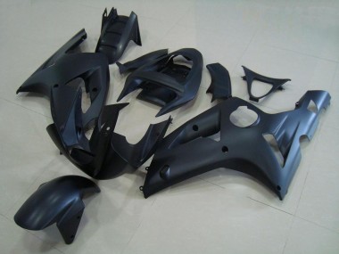 Carénages Moto Kawasaki ZX6R 03-04 - Noir Mat Bon Marché