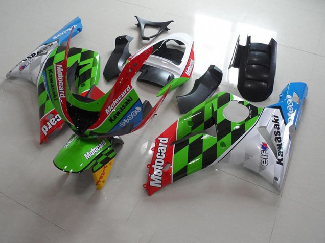 Carénage Moto Kawasaki ZX6R 03-04 - Motocard Carénage Moto Kawasaki ZX6R 03-04 - Motocard