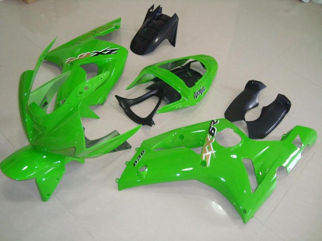 Carénage Moto Kawasaki ZX6R 03-04 - Vert Carénage Moto Kawasaki ZX6R 03-04 - Vert