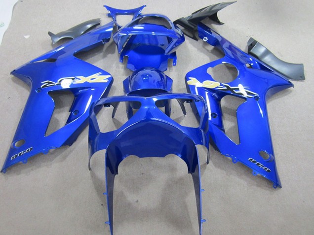 Carénage Moto Kawasaki ZX6R 03-04 - Bleu 636 Carénage Moto Kawasaki ZX6R 03-04 - Bleu 636