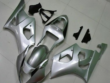 Kit Carénages Motos Suzuki GSXR 1000 K3 03-04 - Argent Bon Marché