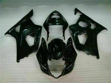 Carénages Moto Suzuki GSXR 1000 K3 03-04 - Noir Brillant Bon Marché