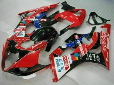 Carénages Moto Suzuki GSXR 1000 K3 03-04 - Rouge Bon Marché