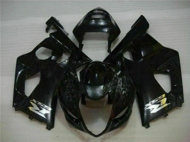 Kit Carénages Motos Complet Suzuki GSXR 1000 K3 03-04 - Noir Bon Marché