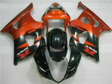 Carénage Moto Suzuki GSXR 1000 K3 03-04 - Brun Noir Bon Marché