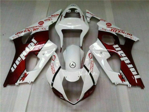 Carénage Moto Suzuki GSXR 1000 K3 03-04 - Rouge Blanc Carénage Moto Suzuki GSXR 1000 K3 03-04 - Rouge Blanc