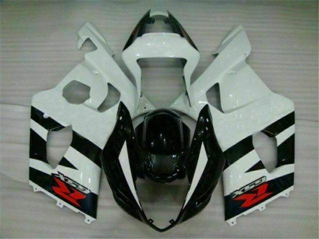 Carrosserie Moto Suzuki GSXR 1000 K3 03-04 - Blanc Noir Carrosserie Moto Suzuki GSXR 1000 K3 03-04 - Blanc Noir