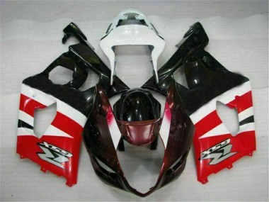 Carénages Moto Suzuki GSXR 1000 K3 03-04 - Rouge Noir Bon Marché