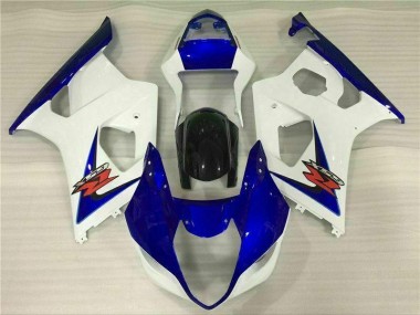 Carénage Moto Suzuki GSXR 1000 K3 03-04 - Blanc Bleu Bon Marché