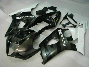 Carénages Moto Suzuki GSXR 1000 K3 03-04 - Blanc Noir Bon Marché