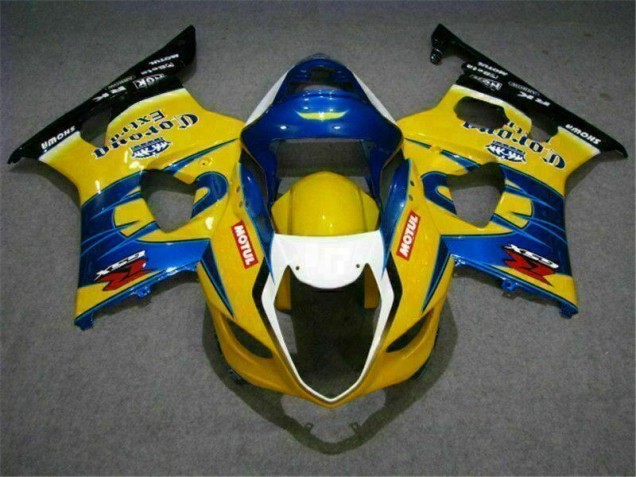 Carénage Moto Suzuki GSXR 1000 K3 03-04 - Jaune Bleu Carénage Moto Suzuki GSXR 1000 K3 03-04 - Jaune Bleu