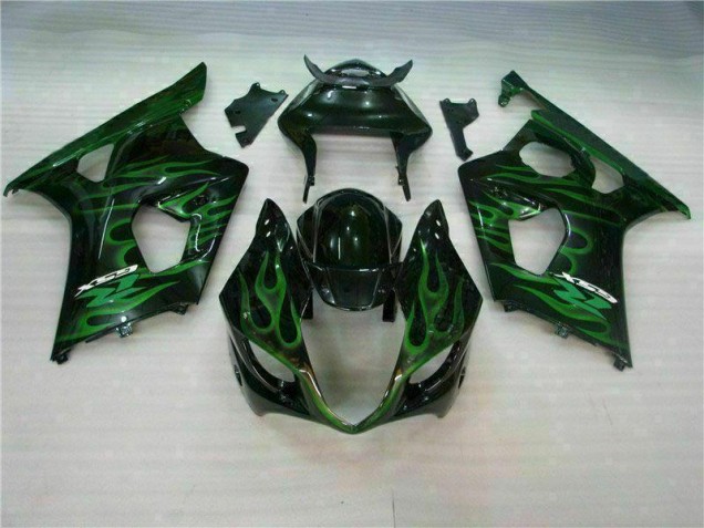 Carénage Moto Suzuki GSXR 1000 K3 03-04 - Vert Noir Carénage Moto Suzuki GSXR 1000 K3 03-04 - Vert Noir