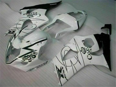 Carénage Moto Suzuki GSXR 1000 K3 03-04 - Blanc Bon Marché