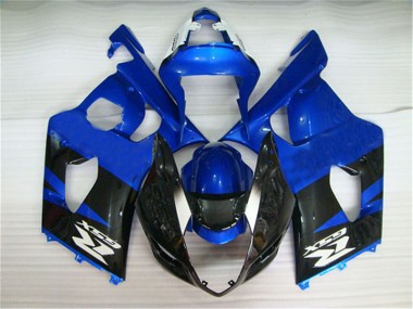 Carénages Moto Suzuki GSXR 1000 K3 03-04 - Noir Bleu Bon Marché