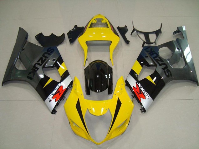 Carénage Moto Suzuki GSXR 1000 K3 03-04 - Jaune Gris Carénage Moto Suzuki GSXR 1000 K3 03-04 - Jaune Gris