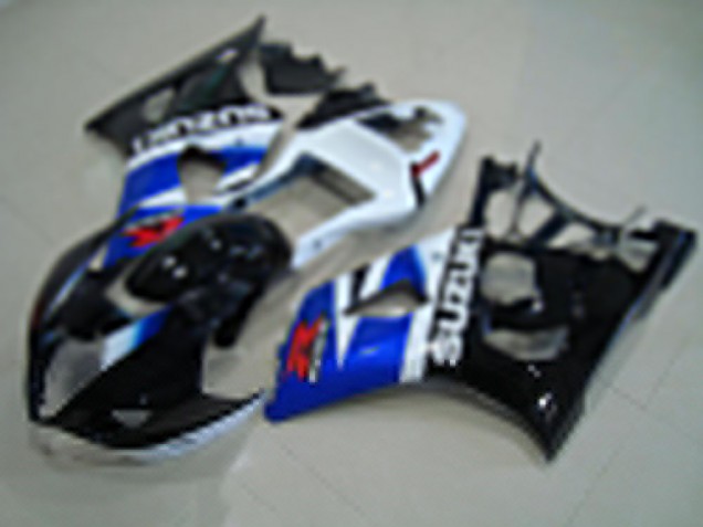 Carénage Moto Suzuki GSXR 1000 K3 03-04 - Noir Bleu Blanc Carénage Moto Suzuki GSXR 1000 K3 03-04 - Noir Bleu Blanc