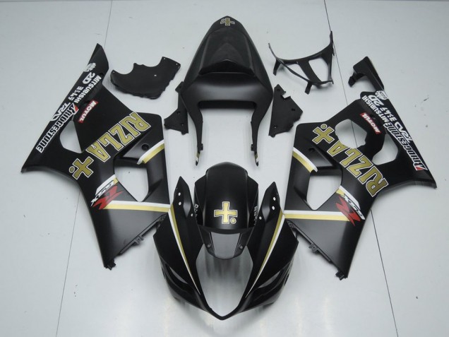 Carénage Moto Suzuki GSXR 1000 K3 03-04 - Noir Mat Rizla Carénage Moto Suzuki GSXR 1000 K3 03-04 - Noir Mat Rizla