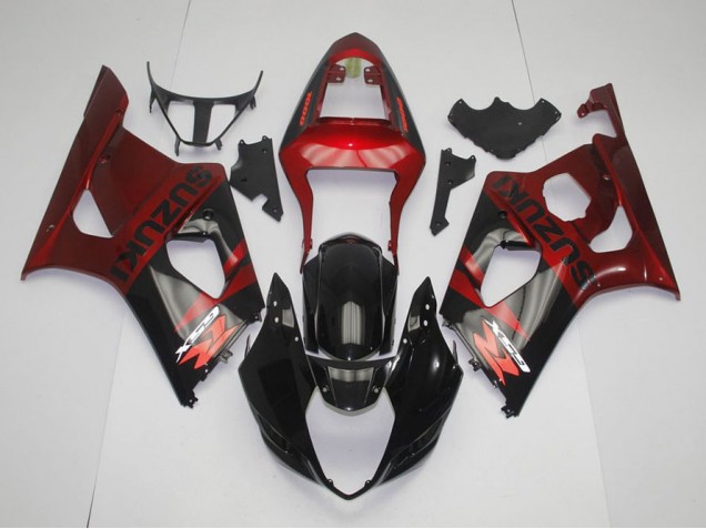 Carénage Moto Suzuki GSXR 1000 K3 03-04 - Noir Rouge Carénage Moto Suzuki GSXR 1000 K3 03-04 - Noir Rouge