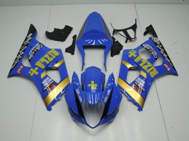 Carénage Moto Suzuki GSXR 1000 K3 03-04 - Bleu Rizla Bon Marché