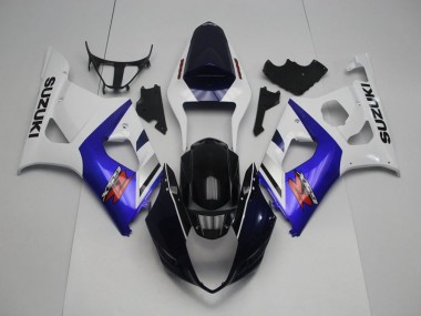 Carénage Moto Suzuki GSXR 1000 K3 03-04 - Bleu Foncé Devant et Bleu Bon Marché