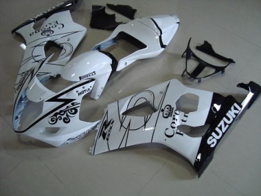 Carénage Moto Suzuki GSXR 1000 K3 03-04 - Blanc Corona Bon Marché