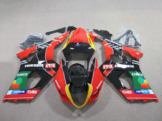 Carénage Moto Suzuki GSXR 1000 K3 03-04 - Rouge Vert Noir Carénage Moto Suzuki GSXR 1000 K3 03-04 - Rouge Vert Noir