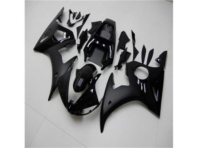 Carénage Moto Yamaha R6 03-05 - Brillant Noir Mat Carénage Moto Yamaha R6 03-05 - Brillant Noir Mat