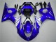 Kit Carénages Motos Complet Yamaha R6 03-05 - Bleu Blanc Kit Carénages Motos Complet Yamaha R6 03-05 - Bleu Blanc