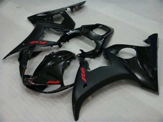 Carrosserie Moto Yamaha R6 03-05 - Noir Carrosserie Moto Yamaha R6 03-05 - Noir