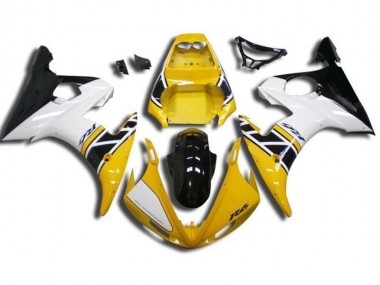 Carénage Moto Yamaha R6 03-05 - Jaune Bon Marché