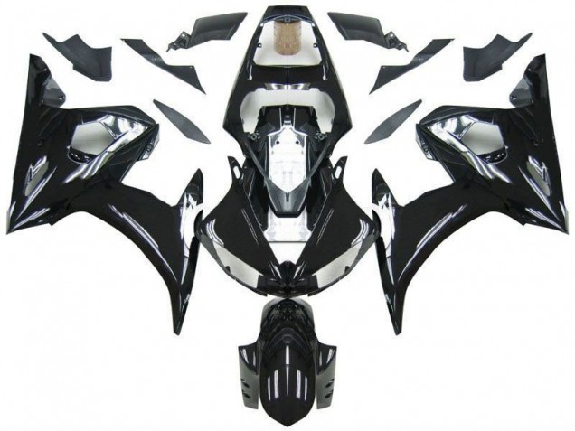 Kit Carénages Motos Complet Yamaha R6 03-05 - Noir Kit Carénages Motos Complet Yamaha R6 03-05 - Noir