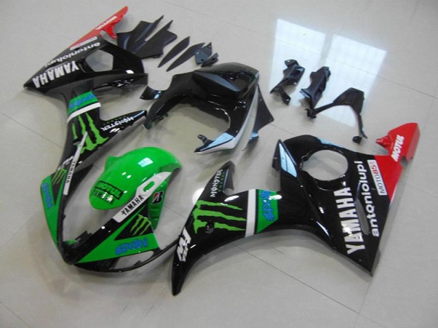 Carénage Moto Yamaha R6 03-05 - Vert Monster Carénage Moto Yamaha R6 03-05 - Vert Monster