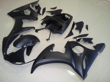 Carénage Moto Yamaha R6 03-05 - Noir Mat Bon Marché