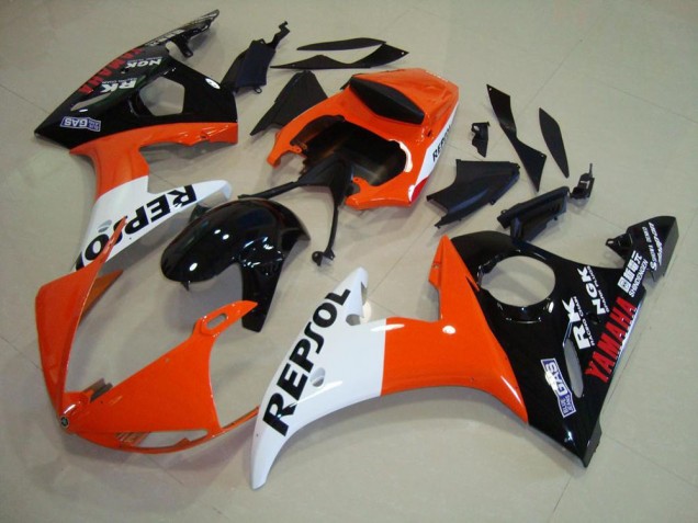 Carénage Moto Yamaha R6 03-05 - Repsol Carénage Moto Yamaha R6 03-05 - Repsol