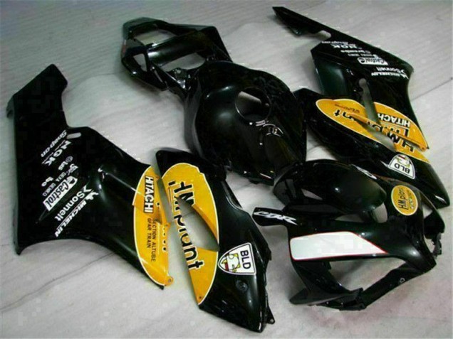 Carénage Moto Honda CBR 1000 RR 04-05 - Jaune Noir Carénage Moto Honda CBR 1000 RR 04-05 - Jaune Noir