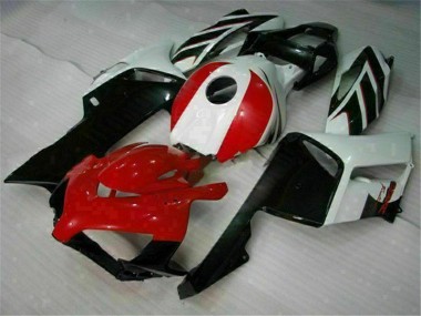 Carénage Moto Honda CBR 1000 RR 04-05 - Noir Blanc Bon Marché