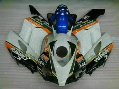 Carénage Moto Honda CBR 1000 RR 04-05 - Blanc Bleu Bon Marché