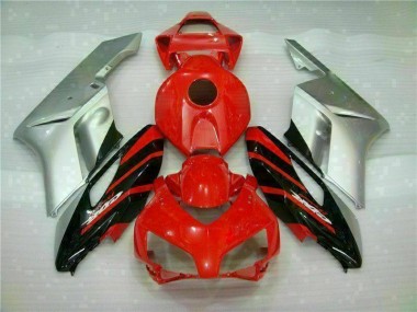 Carénage Moto Honda CBR 1000 RR 04-05 - Rouge Argent Bon Marché