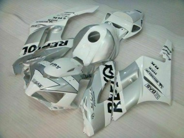 Carénage Moto Honda CBR 1000 RR 04-05 - Argent Blanc Repsol Bon Marché