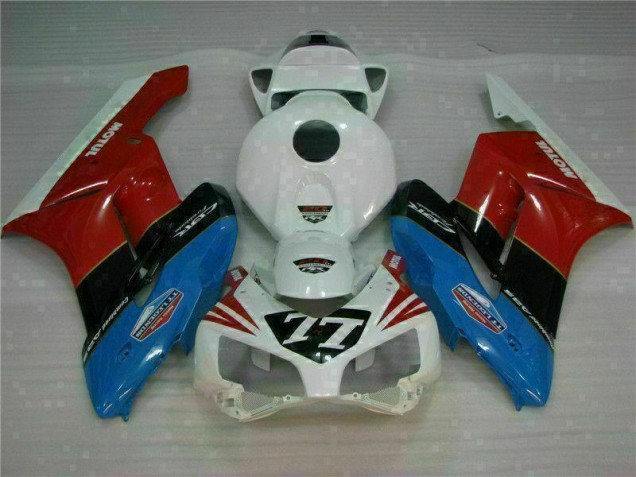 Carénage Moto Honda CBR 1000 RR 04-05 - Blanc Rouge 77 Carénage Moto Honda CBR 1000 RR 04-05 - Blanc Rouge 77