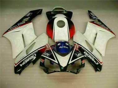 Carénage Moto Honda CBR 1000 RR 04-05 - Blanc Noir Bon Marché