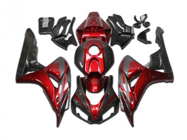 Carénage Moto Honda CBR 1000 RR 04-05 - Rouge Bonbon Gris Noir Bon Marché